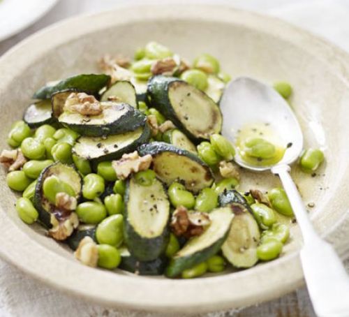 broad-bean-and-zucchini-salad-recipe