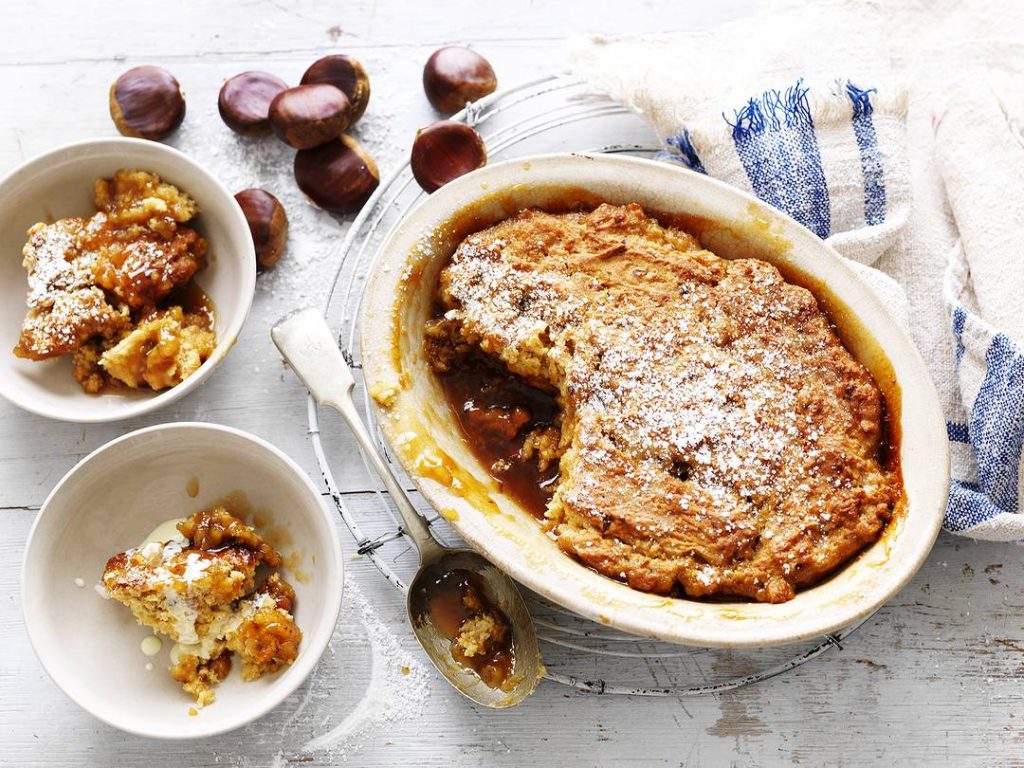 chestnut-and-maple-syrup-pudding-recipe