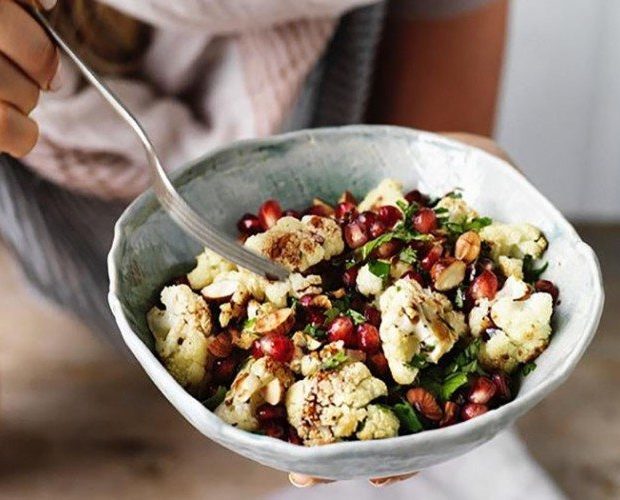 roasted-cauliflower-pomegranate-salad-recipe