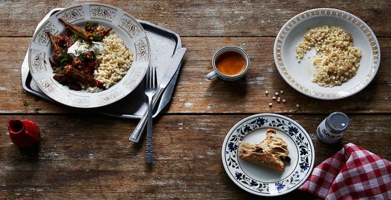 tomato-braised-okra-israeli-cous-cous-and-zaatar-recipe