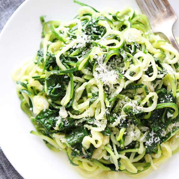 zucchini-pasta-spinach-and-parmesan-recipe