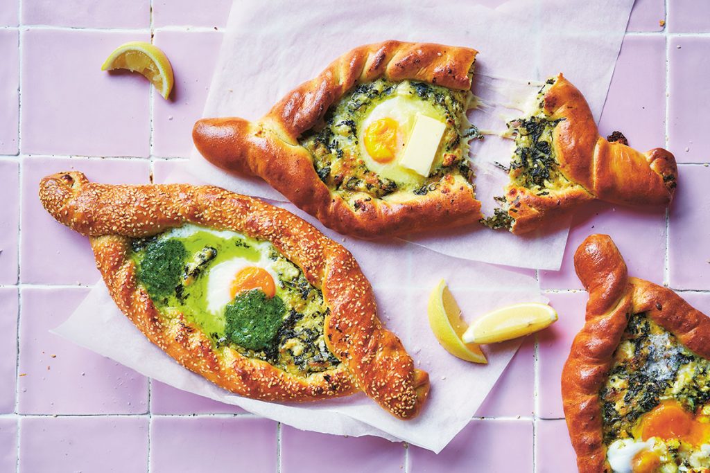 Silverbeet khachapuri